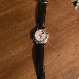 Lorus Mickey Mouse watch baton second hand